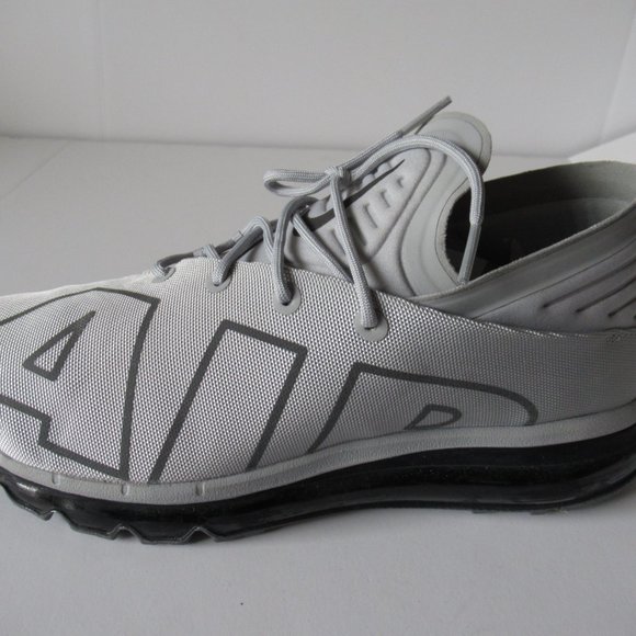 Nike Air Max Flair SE Wolf Grey Men;s Size 10, Like New - Picture 6 of 10